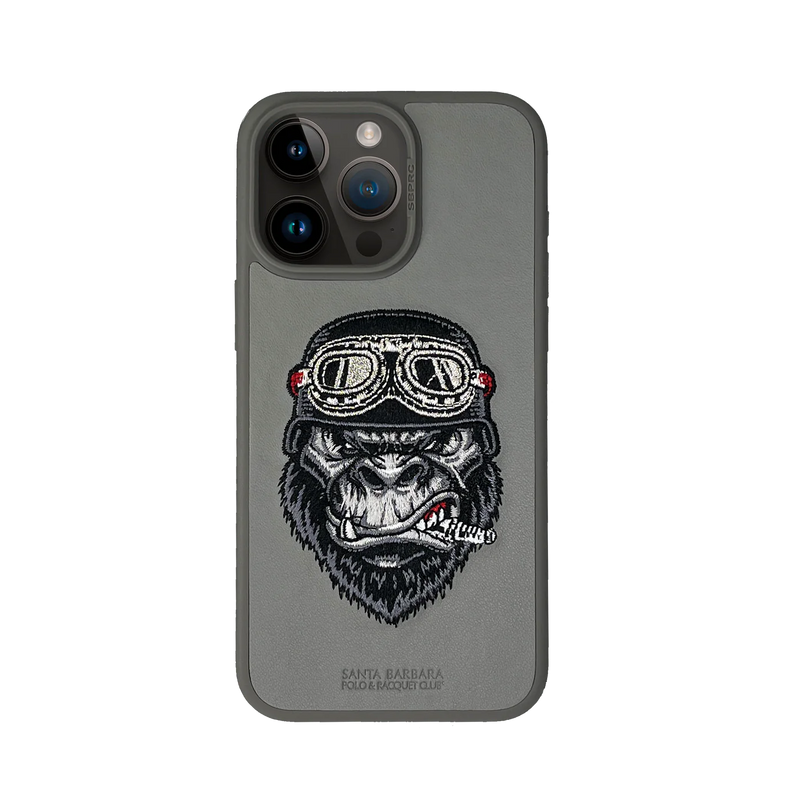 iPhone 15 Pro Max Patti Series Genuine Santa Barbara Leather Case
