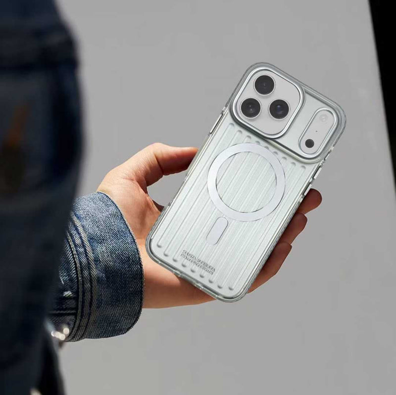 iPhone 17 Pro Jeremy Series Genuine Santa Barbara Leather Case