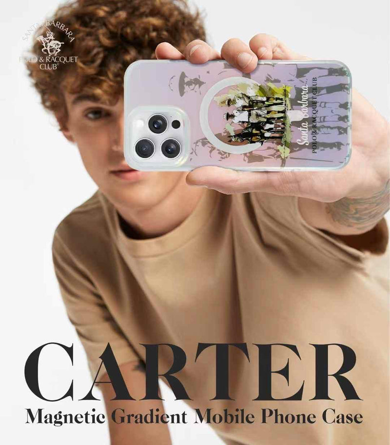 iPhone 16 Pro Carter Series Genuine Santa Barbara Leather Case