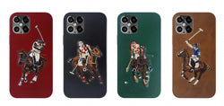 iPhone 12 Pro Jockey Series Genuine Santa Barbara Leather Case