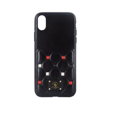 iPhone XS Kohen Series Genuine Santa Barbara Leather Case