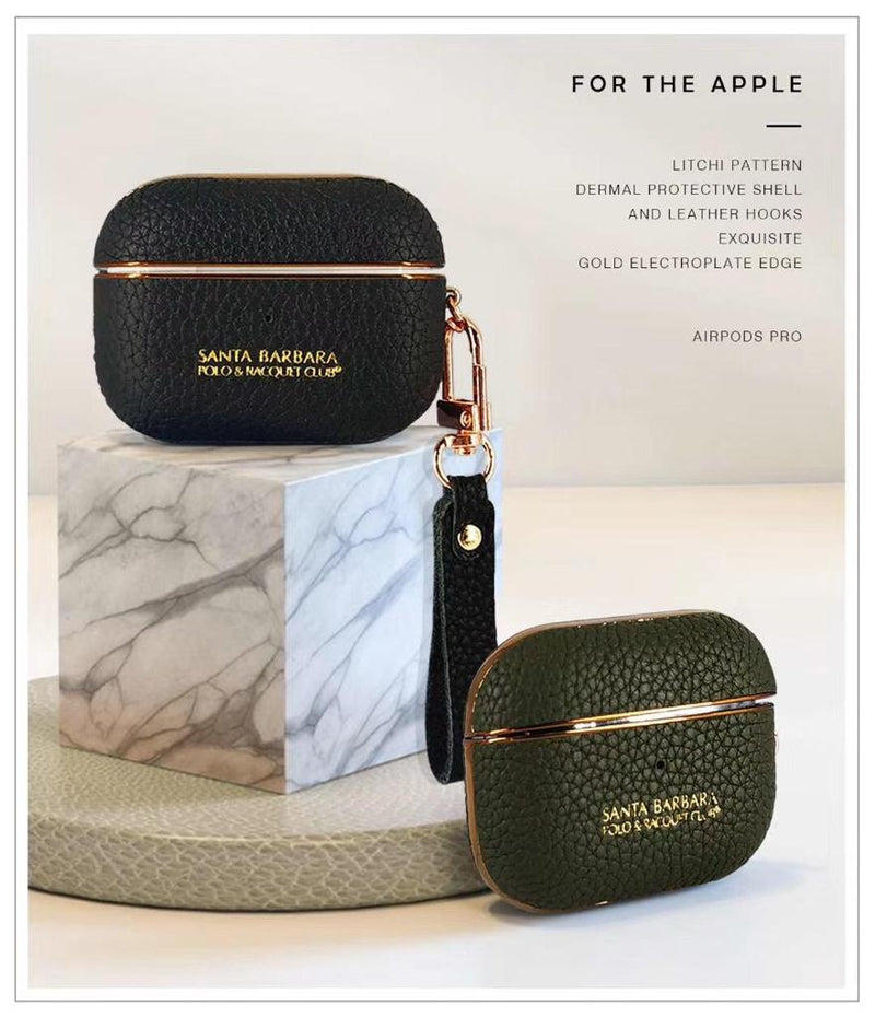 Airpods 3 Series Genuine Santa Barbara Leather Case