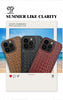 iPhone 15 Pro Ravel Series Genuine Santa Barbara Leather Case