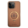 iPhone 15 Plus Primo Series Genuine Santa Barbara Leather Case