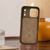 iPhone 17 Pro Max Cedric Series Genuine Santa Barbara Leather Case