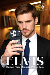 iPhone 17 Pro Elvis Series Genuine Santa Barbara Leather Case