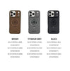 iPhone 17 Pro Max Primo Series Genuine Santa Barbara Leather Case