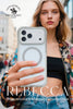 iPhone 17 Pro Max Rebecca Series Genuine Santa Barbara Leather Case