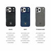 iPhone 17 Pro Max Knight Series Genuine Santa Barbara Leather Case