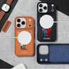 iPhone 17 Pro Max Questa Series Genuine Santa Barbara Leather Case