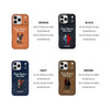 iPhone 17 Pro Max Questa Series Genuine Santa Barbara Leather Case
