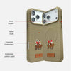 iPhone 17 Pro Max Yolanda Series Genuine Santa Barbara Leather Case
