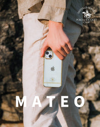 iPhone Mateo Series Genuine Santa Barbara Glossy Case