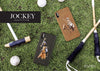 iPhone XS Max Jockey Series Genuine Santa Barbara Leather Case - Black