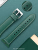 iWatch Campbell Series Genuine Santa Barbara Leather Strap - Green
