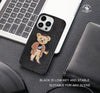 iPhone 13 Pro Max Crete Series Genuine Santa Barbara Leather Case - Brown