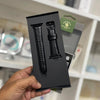 iWatch 42/44mm Series Genuine Santa Barbara Leather Strap - Black