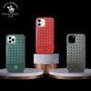 iPhone 14 Plus Ravel Series Genuine Santa Barbara Leather Case