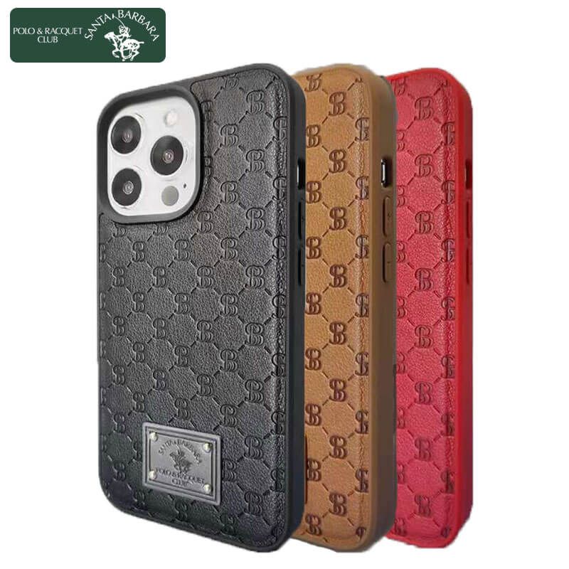 Santa Barbara iPhone 14 Series Genuine Leather Back Cover & Case