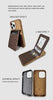 iPhone 13 Pro Max Hulda Series Genuine Santa Barbara Leather Case