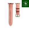 iWatch Campbell Series Genuine Santa Barbara Leather Strap - Pink