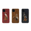 iPhone 11 Pro Max Jockey Series Genuine Santa Barbara Leather Case